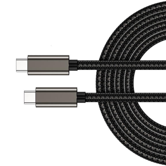 Nylon Braide USB C Cable 240W Quick Charging 20Gbps Transfer Rate 4K@60Hz USB C to USB C Cable USB C 3.2 Gen 2x2 Cord
