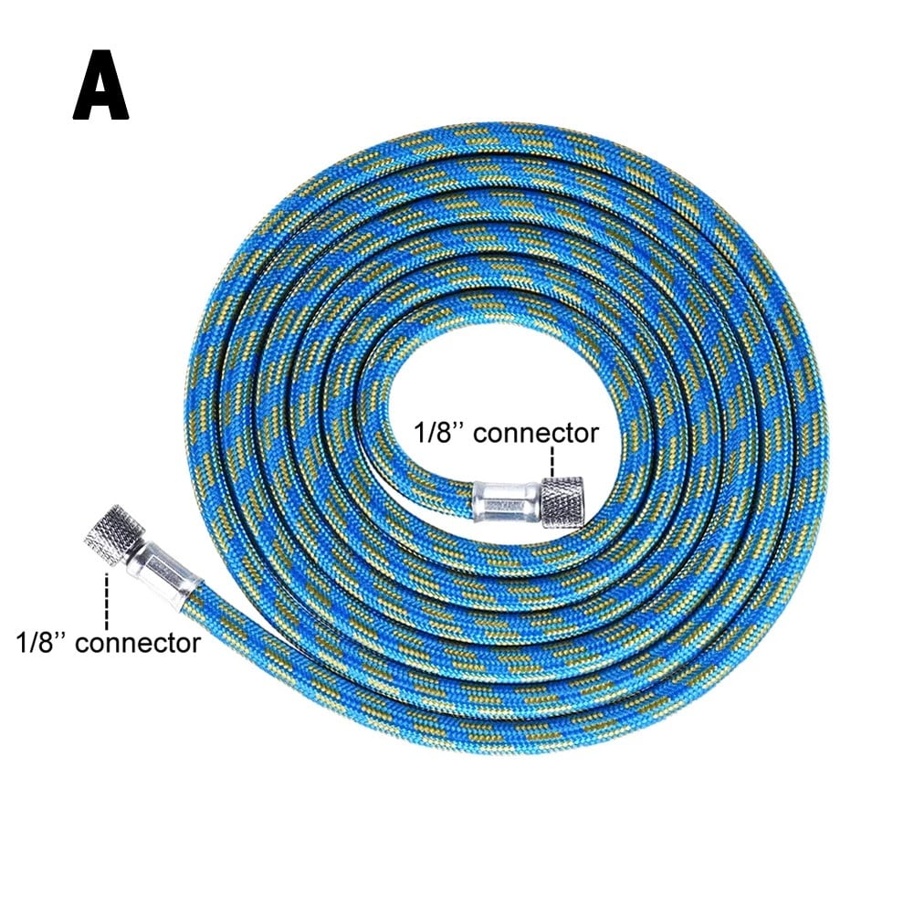 Nylon Braided Airbrush Hose 5.9ft Airbrush Accessory Connect To Air