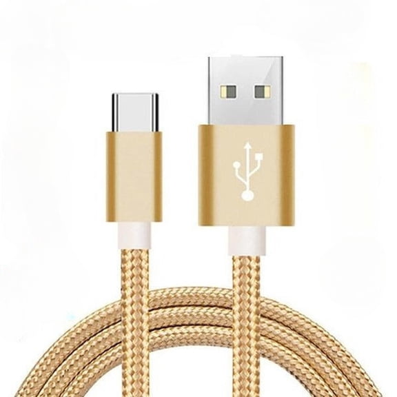 Nylon Braided Charging Cable, USB-C Fast Charge Data Cable