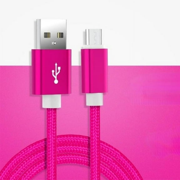 Nylon Braided Charging Cable for IPhone IPad/iPod/Touch/ Micro Usb Android - Fast Charging USB Cable