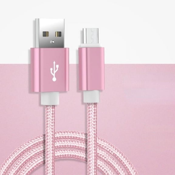 Nylon Braided Charging Cable for IPhone IPad/iPod/Touch/ Micro Usb Android - Fast Charging USB Cable