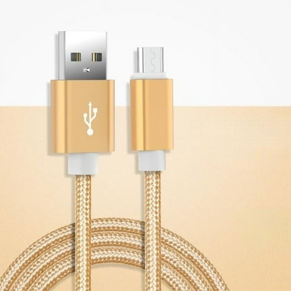 Nylon Braided Charging Cable for IPhone IPad/iPod/Touch/ Micro Usb Android - Fast Charging USB Cable