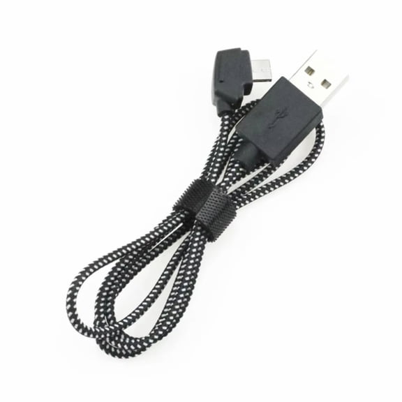 Nylon Braided Charging Cable for Mavic 2 Air Pro Remote Controls Fast Charging Tangle Free Design Compact Accessory