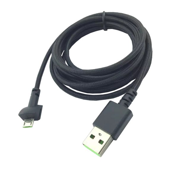 Nylon Braided Micro USB Charging Cable for Seiren Mini Microphone High Speed Micro USB Wires Microphone Cord Replacement