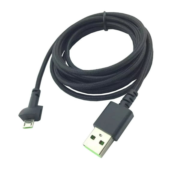 Nylon Braided Micro USB Charging Cable for Seiren Mini Microphone High Speed Micro USB Wires Microphone Cord Replacement