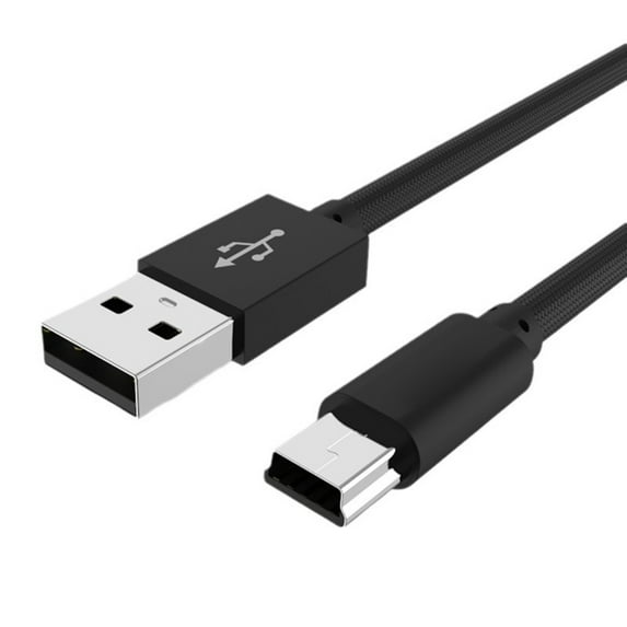 Nylon Braided Mini USB Cable Charging Cable for Gaming Consoles & Map Devices