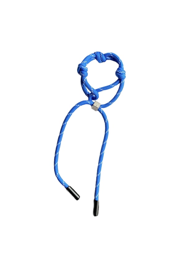 Nylon Braided Rope for Couple Adjustable Length Wristchain Fashion Wristband Accessory for Men and Women