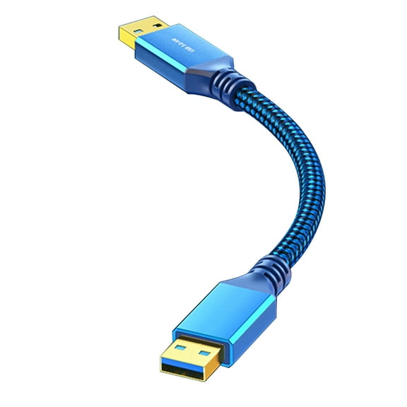 Nylon Braided USB 3.0 Extender Cord Data Wire for Printers Cameras Cooling Fans