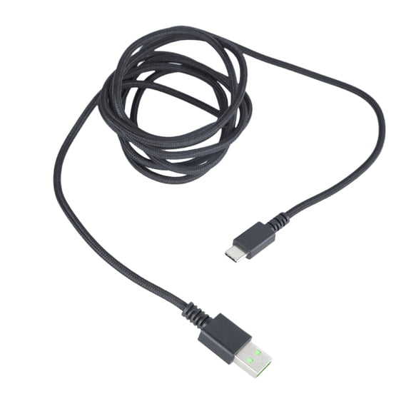 Nylon Braided USB C Data Charging Cable For DeathAdder V2Pro/V3Pro,Basilisk V3Pro Mouse, Durability Data Transfer Cord