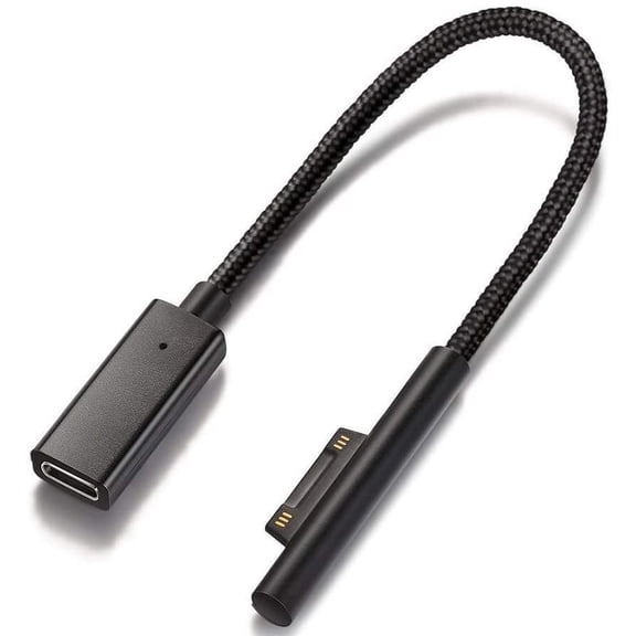 Nylon Braided for Surface Connect to USB-C Charging Cable