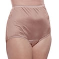 thumbnail image 1 of Nylon Brief Panty (Style 331/Plain Jane) 4 Pack in Mocha Size 9, 1 of 5