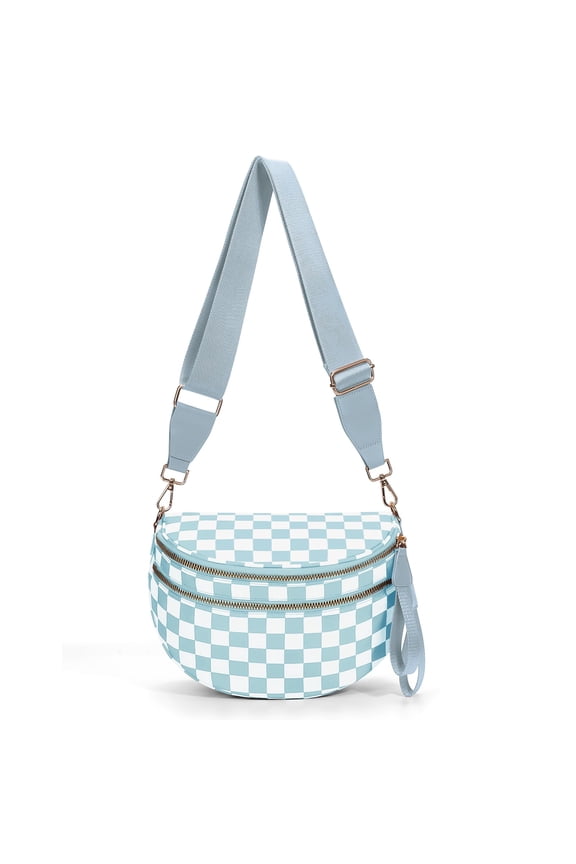 Nylon Bum Bags for Women Crossbody Bumbags Cross Body Fanny Packs for Travel Work Daily