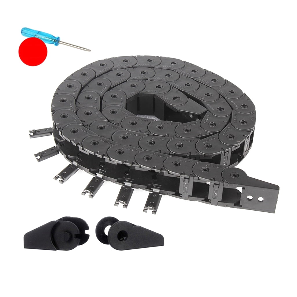 Nylon Cable Chain Wire Drag With End Connectors Easy Maintenance ...