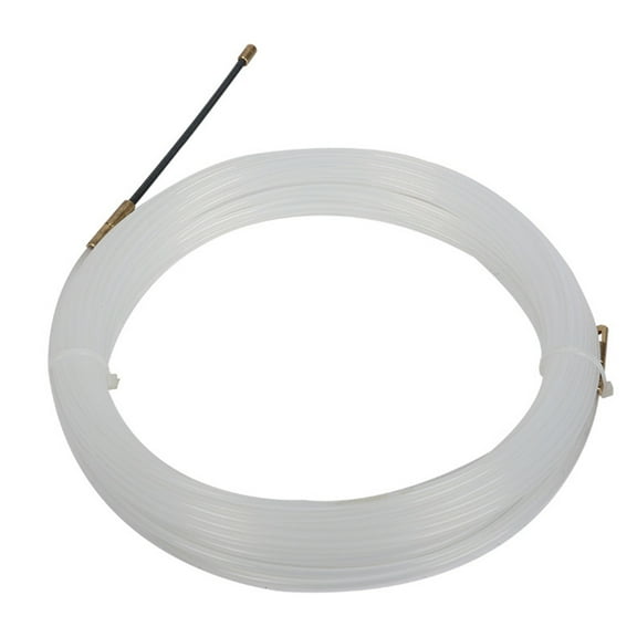 Nylon Cable Puller 10M Length with Strong 3mm Retractable Spring Cable Routing Help Precisions Cable Feed for Easy Wire