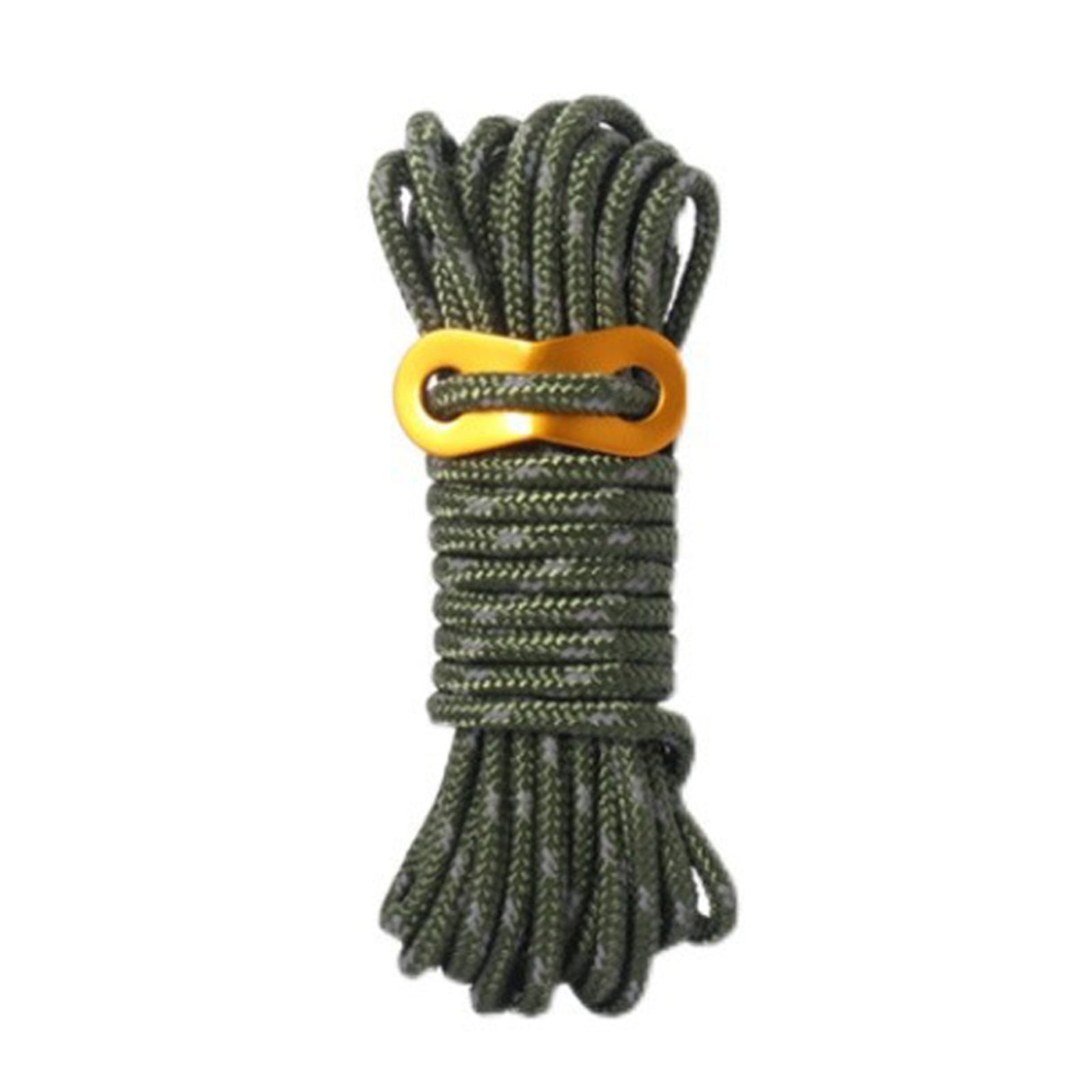 Nylon Camp Rope Lightweight Bold Adjustable Buckle Tent Rope for