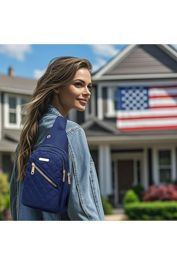 Nylon Chest Bag Sling Bag, Fannys Pack Purse Sling Bags, Casual Crossbody Sling Backpack, Crossbody Small Sling Backpack Sling Bag, Chest Bag Daypack Crossbody for Travel Sport