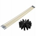 thumbnail image 1 of Nylon Chimney Brush Rods Electrical Rotary Drill Drive Sweeping Cleaning Kit, 1 of 8