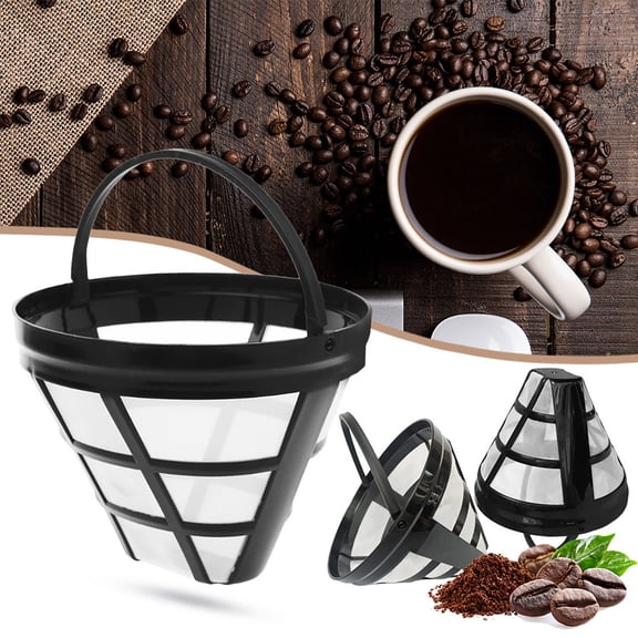 Nylon Coffee Filter Screen | High Temperature Reusable Mesh | Fits Coffee Machines, Water Kettles, Purification Equipment | Eco-Friendly, Durable, 1 Pack