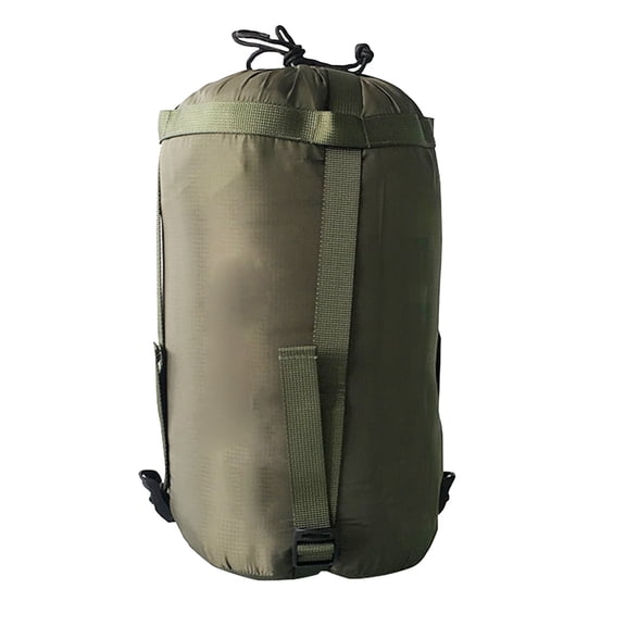 Nylon Compression Stuff Sack Large Capacity Sleeping Bag Storage Bag Lightweight Camping Compression Sack for Backpacking, Hiking, Camping & Outdoor Gear Storage Use