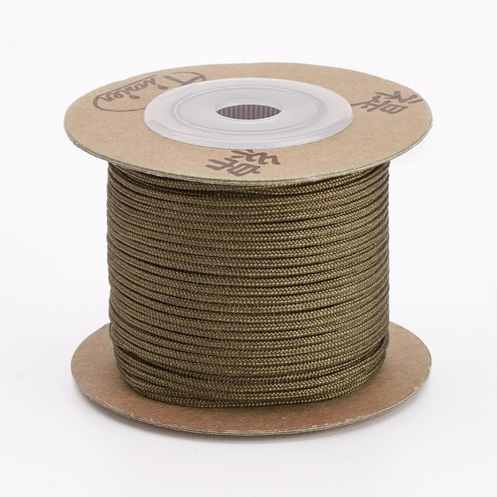 Nylon Cords String Threads Cords Round Coffee 1.5mm about 27.34 yards ...