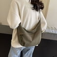thumbnail image 1 of Nylon Crescent Crossbody Bag for Women Shoulder Tote Handbag Casual Sling Bag Dumpling Purse Bag for Outdoor Travel, 1 of 4
