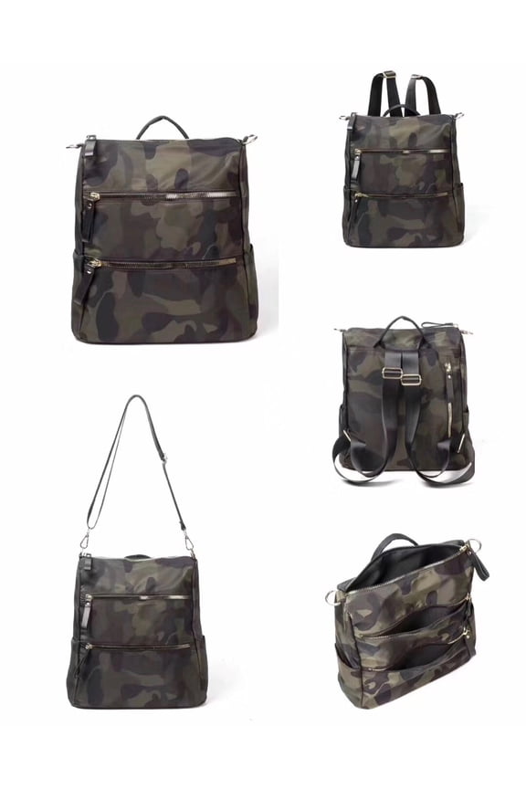 Nylon Crossbody Bag Backpack