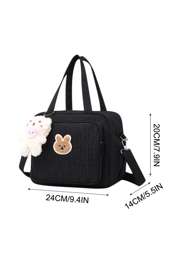Nylon Crossbody Bag for Women with Anti theft RFID Pocket, Waterproof Shoulder Bag Travel Purses and Handbag