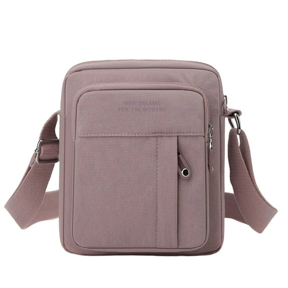 Nylon Crossbody Bags for Travel Messenger Bag Fashionable Nylon Crossbody Lightweight Small Messenger Purse for Daily Commute Travel and Casual Outings