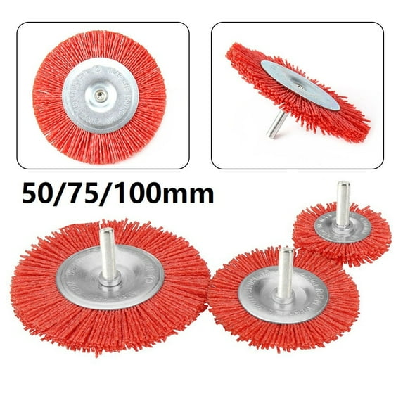 Nylon Cup Brush Abrasive Wire Wheel Rotary Tool Polishing Deburring 50/75/100Mm 75Mm