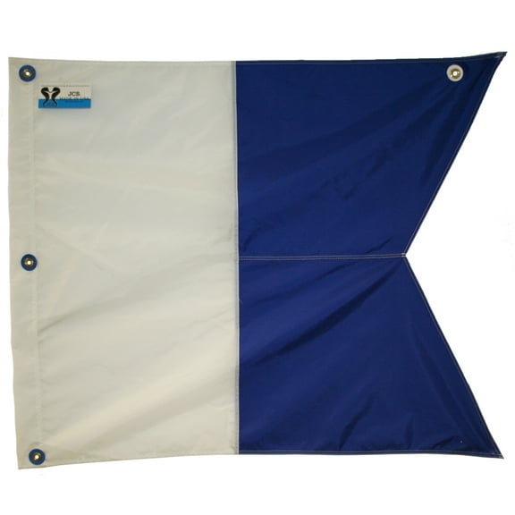 Nylon Dive Alpha Flag, Slip on Style, 42x52