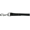 thumbnail image 1 of Nylon Dog Lead Leash Bright and Plain Basic Colors -Choose 6 Sizes And 16 Colors (Black,Medium - 5/8in by 6ft), 1 of 1