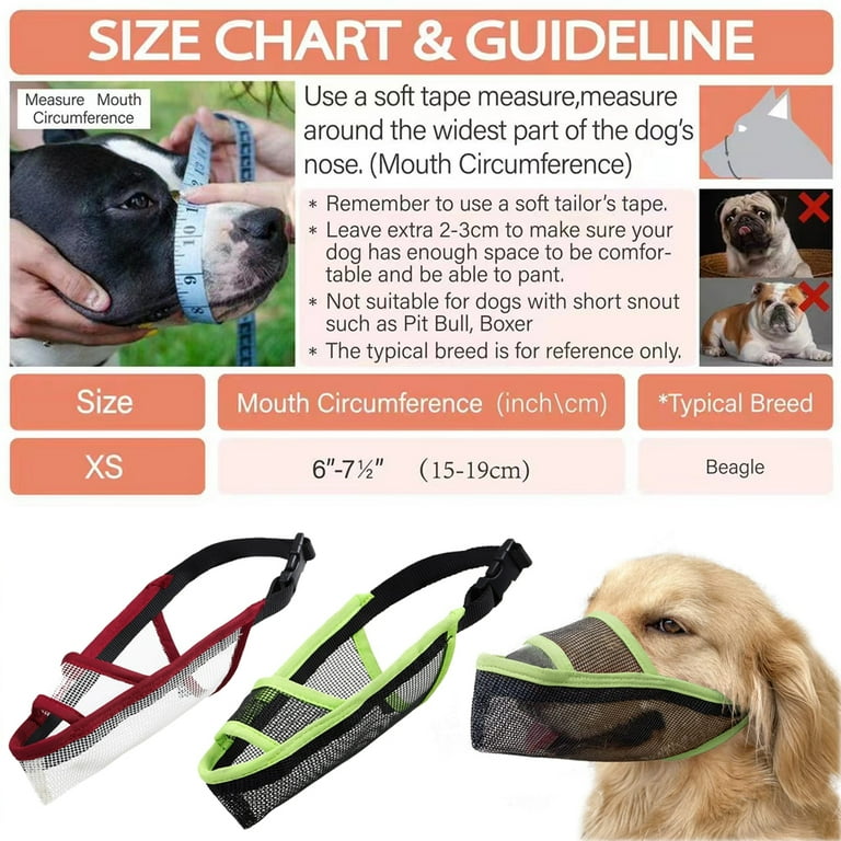 Net muzzle dog hotsell