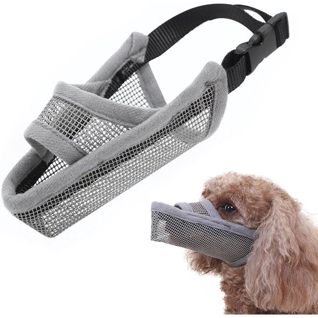 Nylon Dog Muzzle for Small Medium Large Dogs, Air Mesh Breathable and