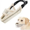 thumbnail image 1 of Nylon Dog Muzzle for Small Medium Large Dogs, Air Mesh Breathable and Drinkable Pet Muzzle for Anti-Biting Anti-Barking Licking, 1 of 6
