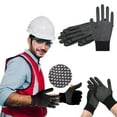 thumbnail image 1 of Nylon Dotted No Slip Gloves, Suitable For Gardening, Rock Climbing, Packing, And Work, Dotted Wear-Resistant And Breathable Labor Protection Gloves, 2 Pairs, 1 of 6