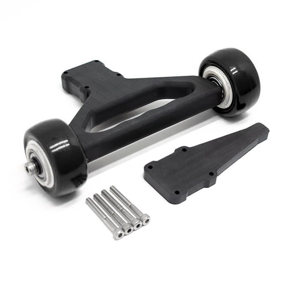 Nylon Double Wheel Wheelie Raise Head Bar Replacement for 1/5 ARRMA 8s KRATON / OUTCAST Remote Control Truck Car Update Parts Accessories