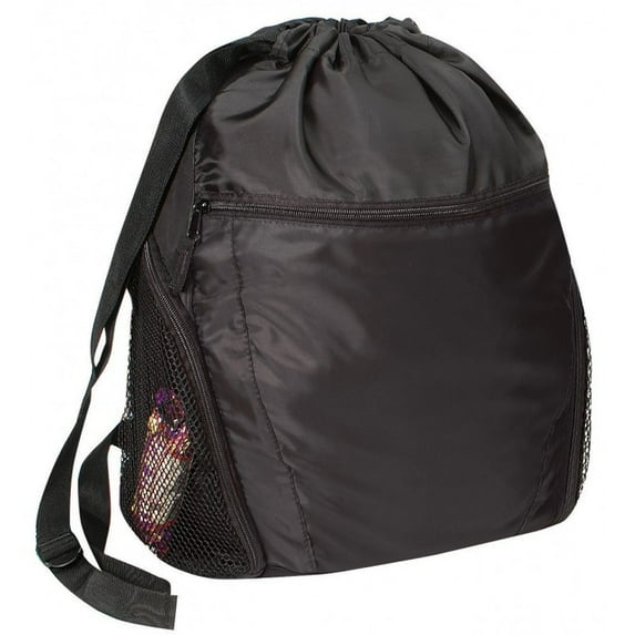 Nylon Drawstring Backpack