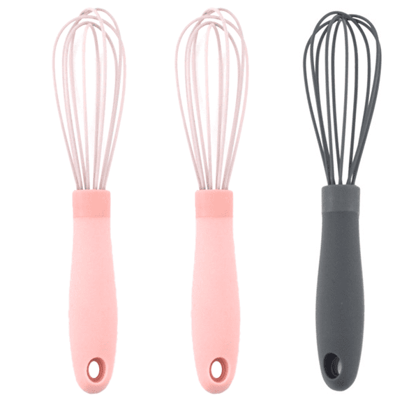 Nylon Egg Whisk Kitchen Cooking Utensil Perfect for Making all types of Sauces and Desserts Pack Of 3