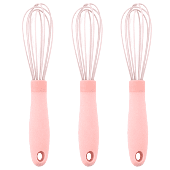 Nylon Egg Whisk Kitchen Cooking Utensil Perfect for Making all types of Sauces and Desserts (Pack Of 3)