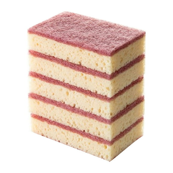 Nylon Emery Scrub Sponge for Kitchen Cleaning | Non-Scratch Dishwashing & Pot Washing | Eco-Friendly Scouring Pad | 1/5/10/20-Pack Options