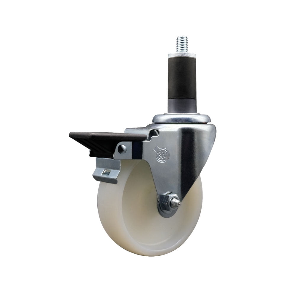 nylon-expanding-stem-swivel-caster-with-4-inch-white-wheel-and-1-1-4