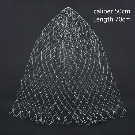 Nylon Fishing Landing Net Mesh Net for Caliber 40~70cm