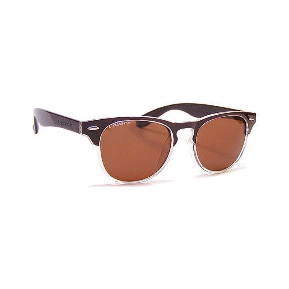 Nylon Frames with Polarized Polycarbonate Lenses - Uptown brn/clr fade/brn - image 1 of 2