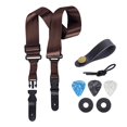 thumbnail image 1 of Nylon Guitar Strap with Quick Release Clips Length Adjustable Guitar Shoulder Strap for Acoustic/Electric/Bass Guitar, 1 of 7
