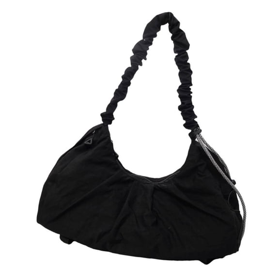 Nylon Gym Bags with Shoes Compartment,Travel Handbag Yogas Mat Bag Gym Duffels Bag Weekenders Bag with Drawstring Strap
