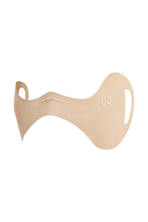 Nylon Half Mask with Adjustable Ear Straps for Women Golfers: Breathable, 3D Cut, UV Protection for Outdoor Sports