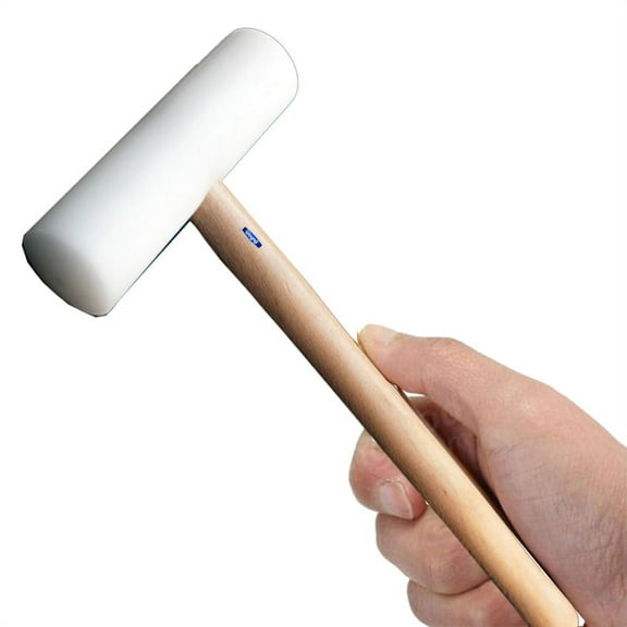 Nylon Hammer 1-1/4" Plastic Mallet Head Dome Face Forming Dapping Jewelry Making