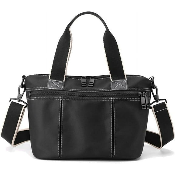 Nylon Handbag Waterproof Shoulder Bag for Women - Casual Crossbody Top Handle Messenger Bag