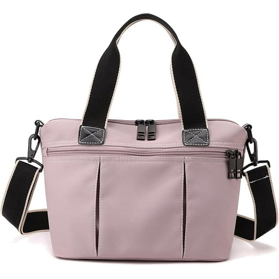 Nylon Handbag Waterproof Shoulder Bag for Women - Casual Crossbody Top Handle Messenger Bag
