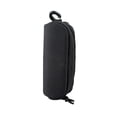thumbnail image 1 of Nylon Hard Shell Eyeglass Case - Protective Eyewear Storage With Carabiner Clip, Durable Black Design - For Reading Glasses, Sunglasses, Travel, Daily Use, 1 of 5